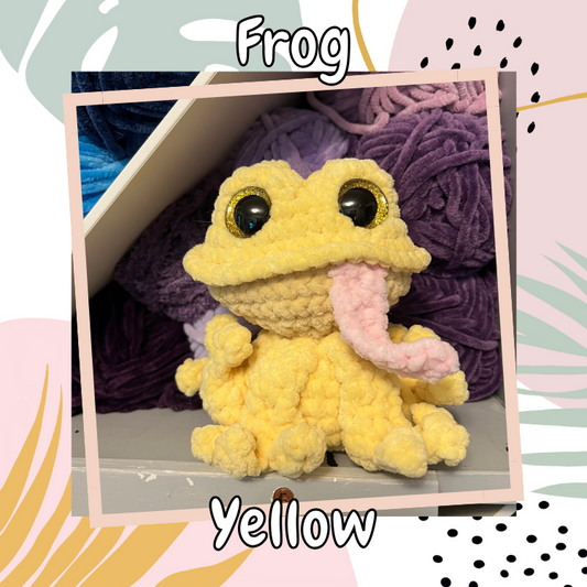 Small Frog- Yellow