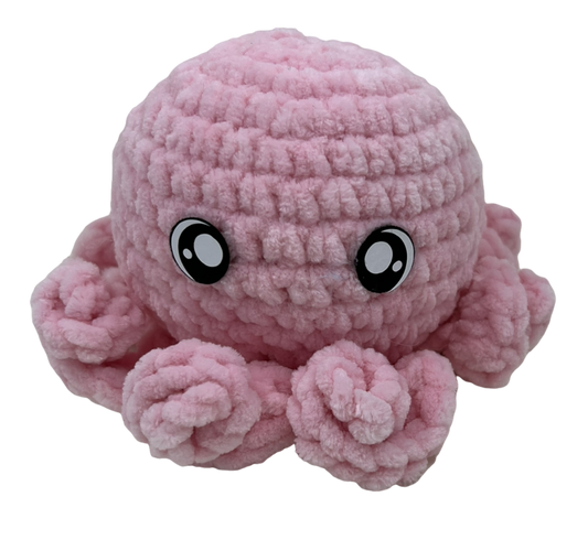 Baby Octopus Plushie- Ballet Pink