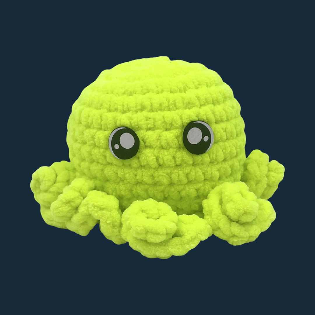 Baby Octopus Plushie- Highlighter