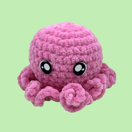 Baby Octopus Plushie- Bubblegum