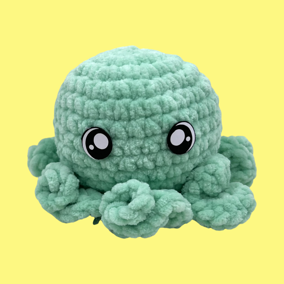 Baby Octopus Plushie- Seaglass