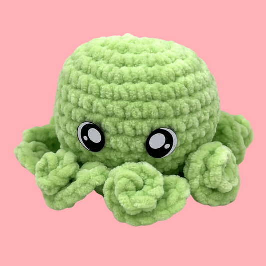 Baby Octopus Plushie- Key Lime