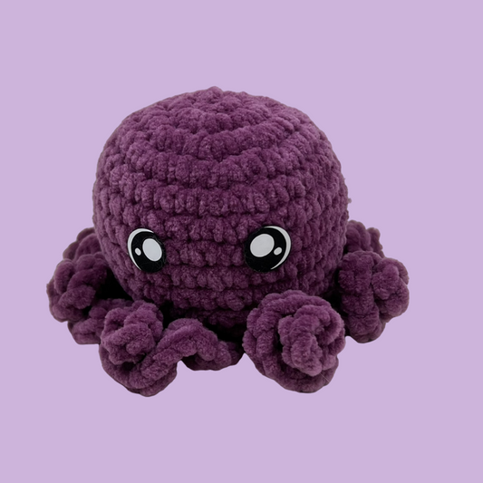 Baby Octopus Plushie- Orchid