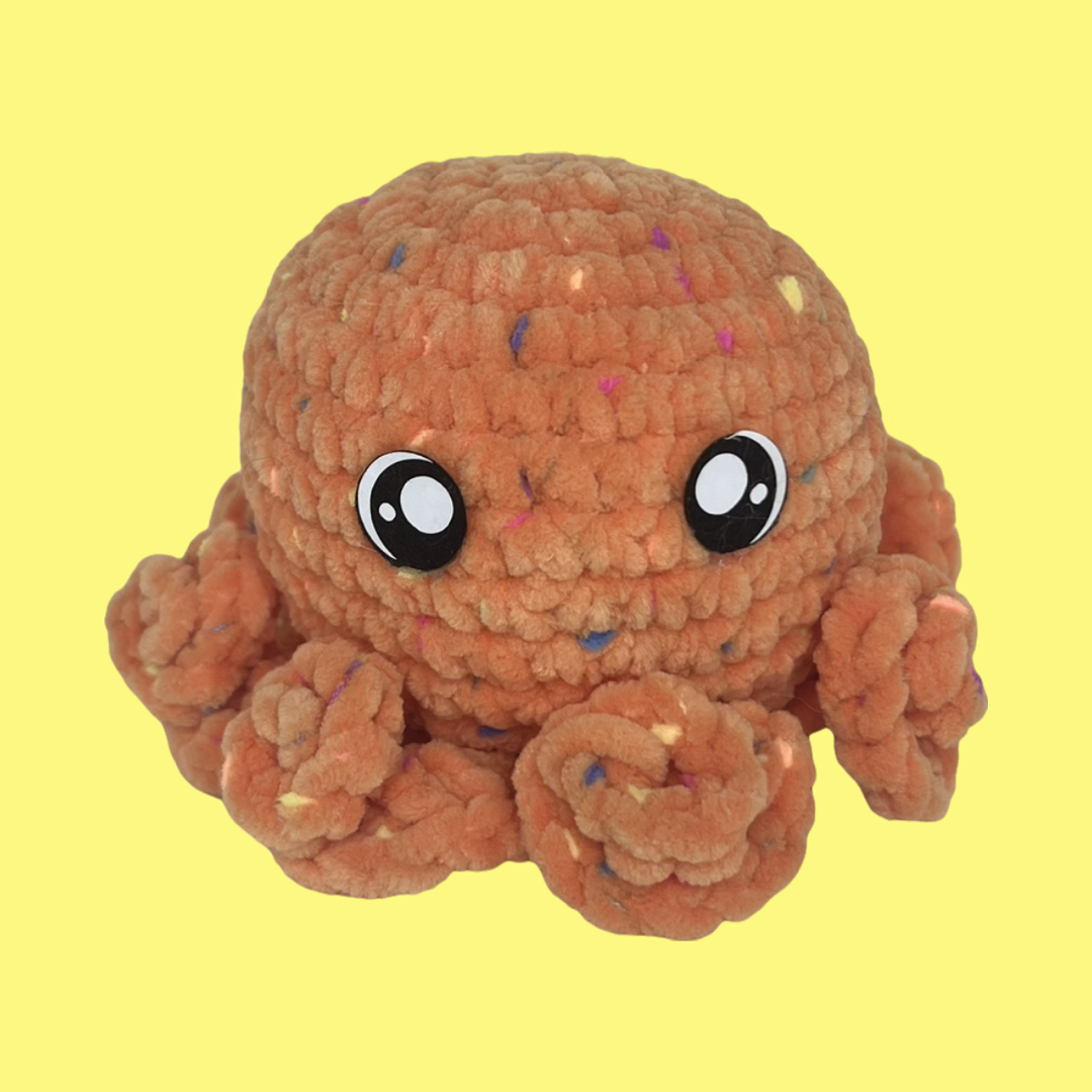 Baby Octopus Plushie-Citrus Blast